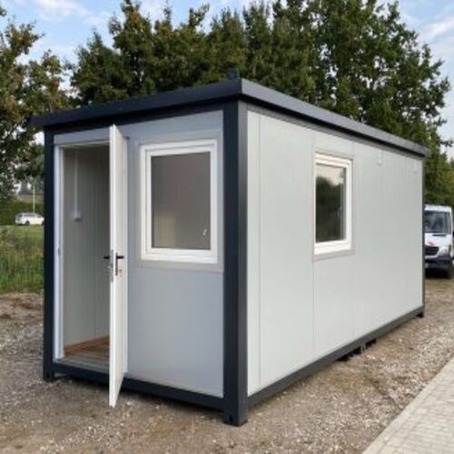 Bürocontainer von außen